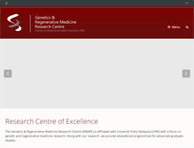 Tablet Screenshot of grmrc.org